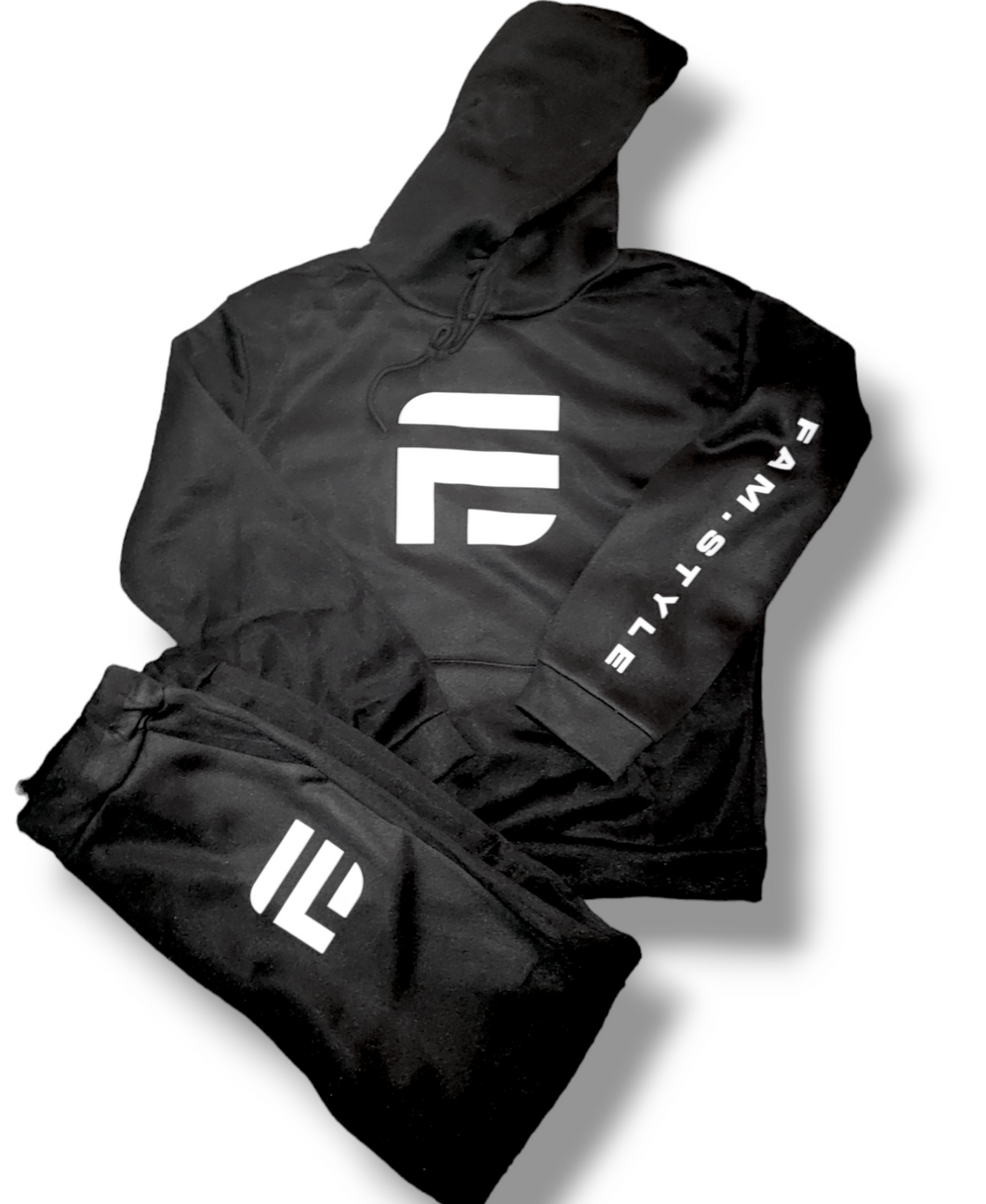 Fam Style Soft style Ladies Sweatsuit (Black)