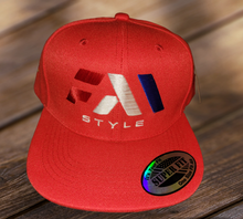 Load image into Gallery viewer, Fam Style Logo Snapback(Red)

